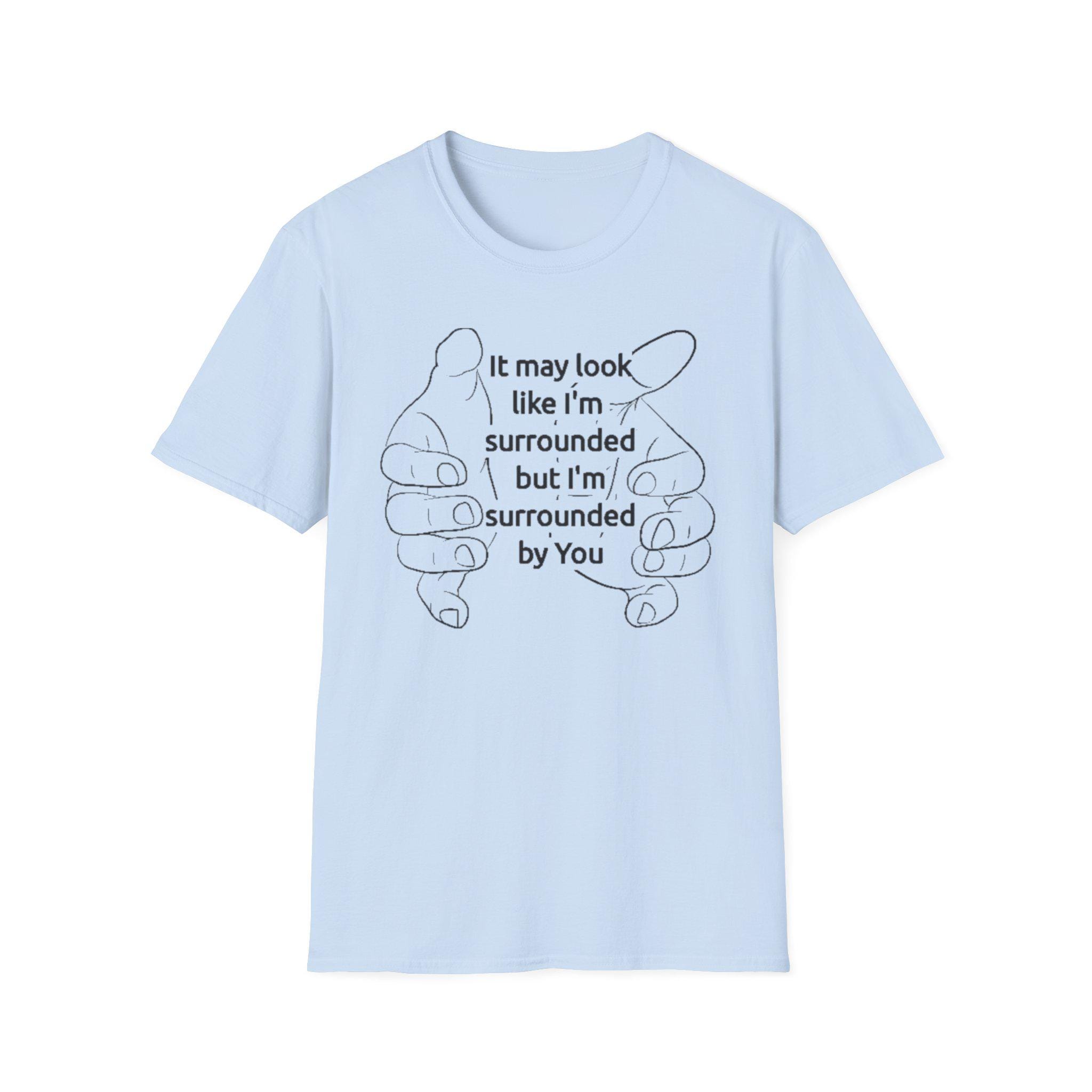 Surrounded by You Unisex Softstyle T-Shirt | Comfortable Gift for Loved Ones | Perfect for Casual Wear, Birthdays, Anniversaries, Holidays - Image 5