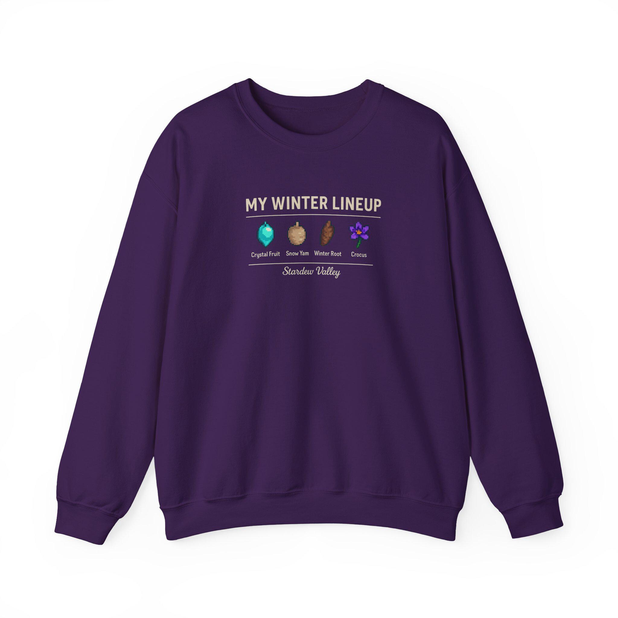Stardew Valley Winter Lineup Sweatshirt – Cozy Gamer Apparel - Image 8