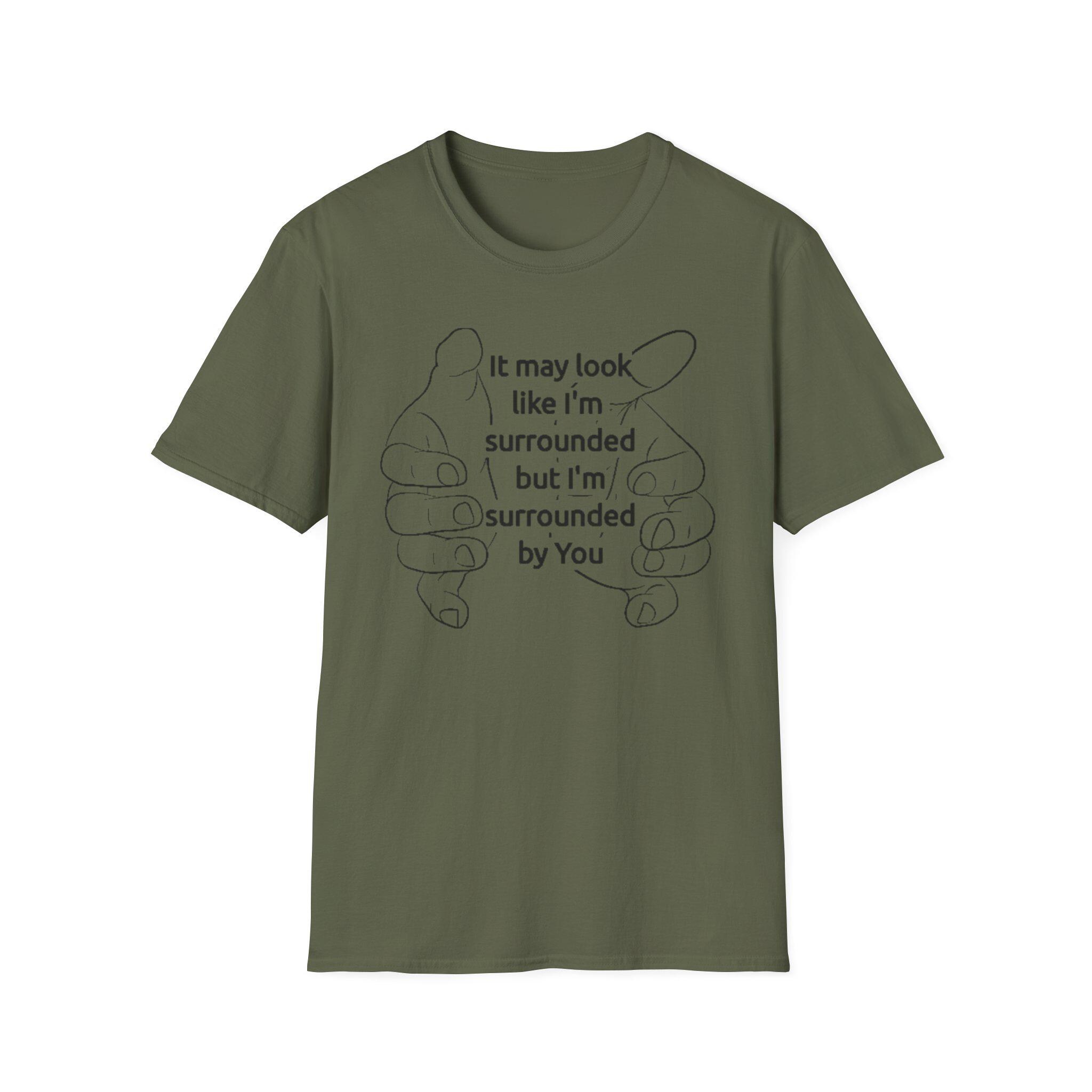 Surrounded by You Unisex Softstyle T-Shirt | Comfortable Gift for Loved Ones | Perfect for Casual Wear, Birthdays, Anniversaries, Holidays - Image 4