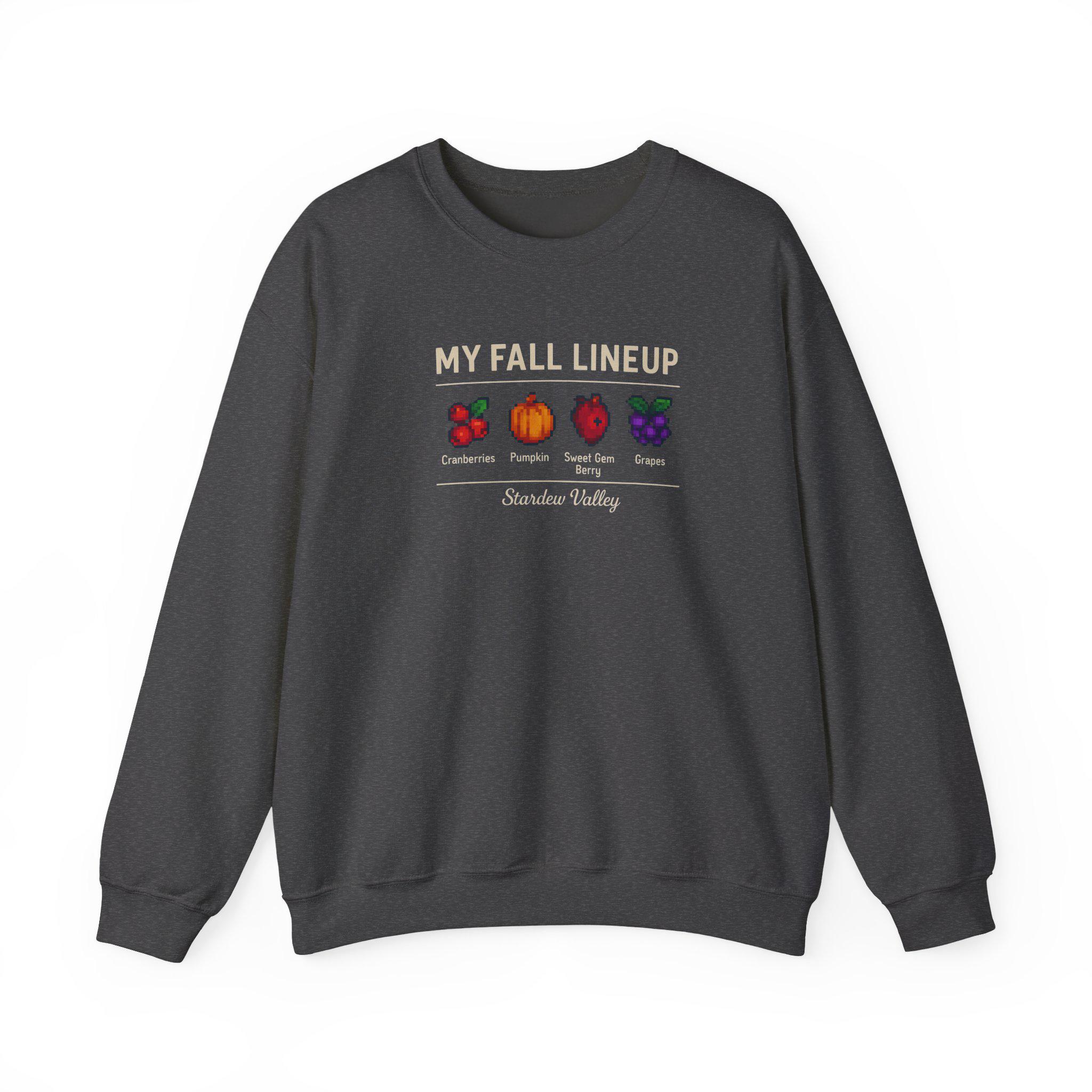 Stardew Valley Fall Lineup Sweatshirt – Cozy Gamer Crewneck - Image 9