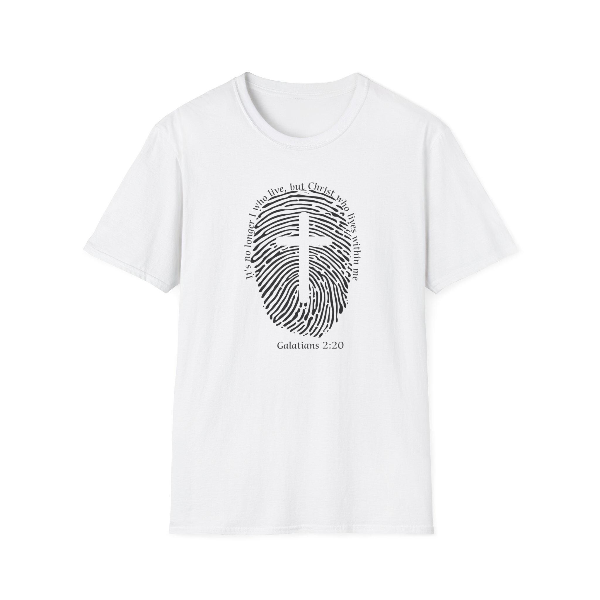 Galatians 2:20 Bible Verse T-Shirt, Unisex Christian Apparel - Image 10