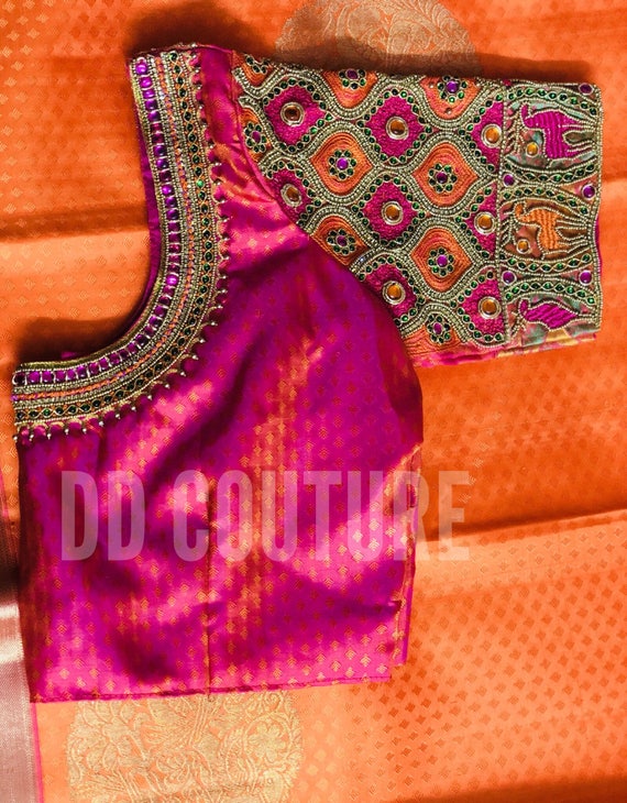 Silk Saree Blouse Hands Designs