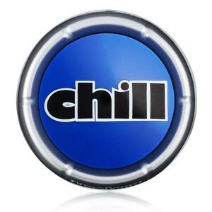 Chill Button The Coolest Stress Relief Toy on the Planet Premium batteries and collector sticker included image 4