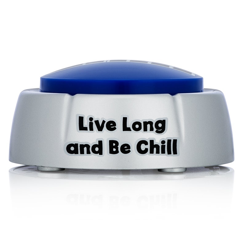 Chill Button The Coolest Stress Relief Toy on the Planet Premium batteries and collector sticker included image 6