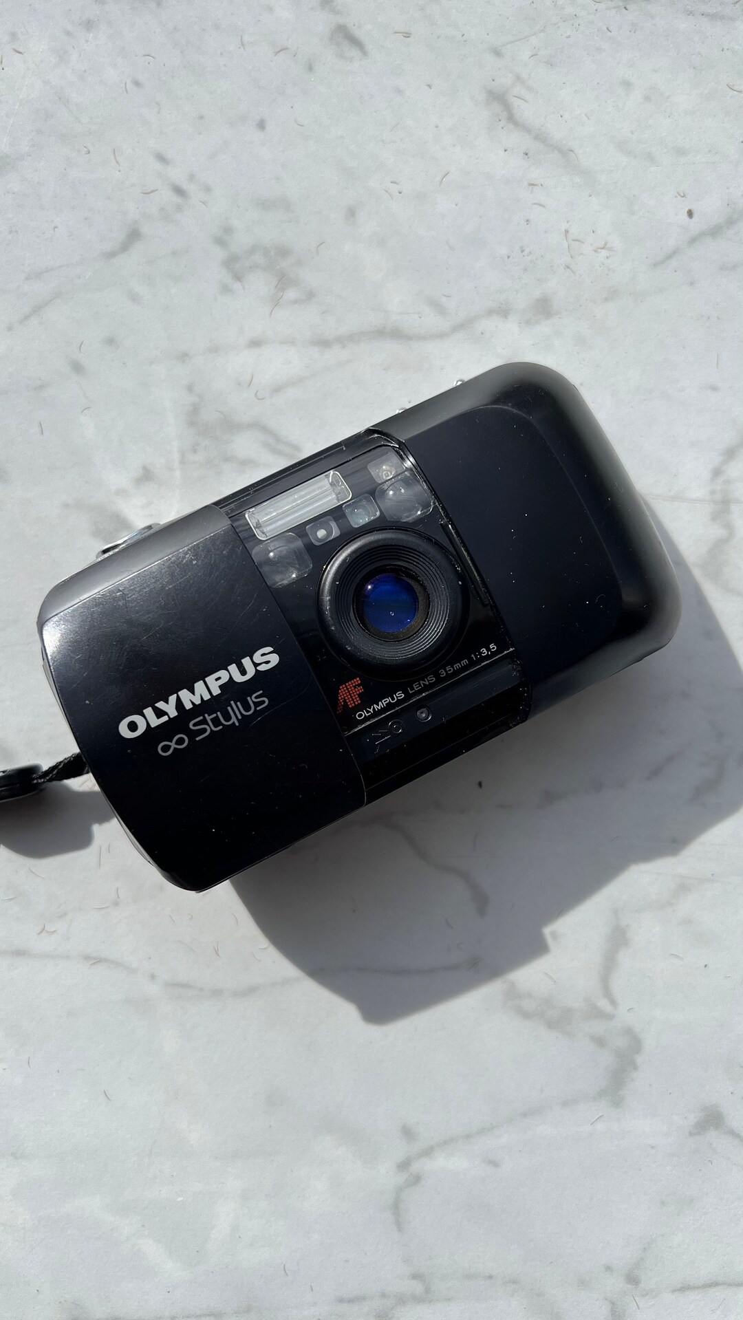 Olympus Stylus / MJU I Vintage Compact Camera Etsy