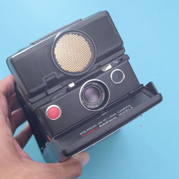 Polaroid SX-70 Land Kamera Polasonic Autofokus Model 2