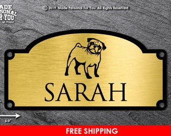 Kennel/Crate Nameplate for Dogs and other Small Animals. Executive Design