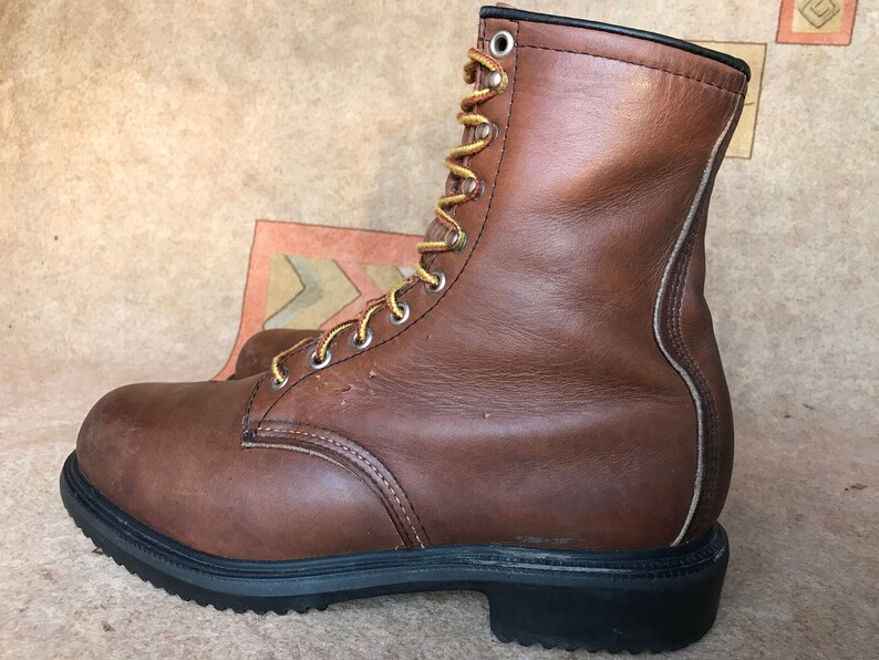 red wing mens leather boots