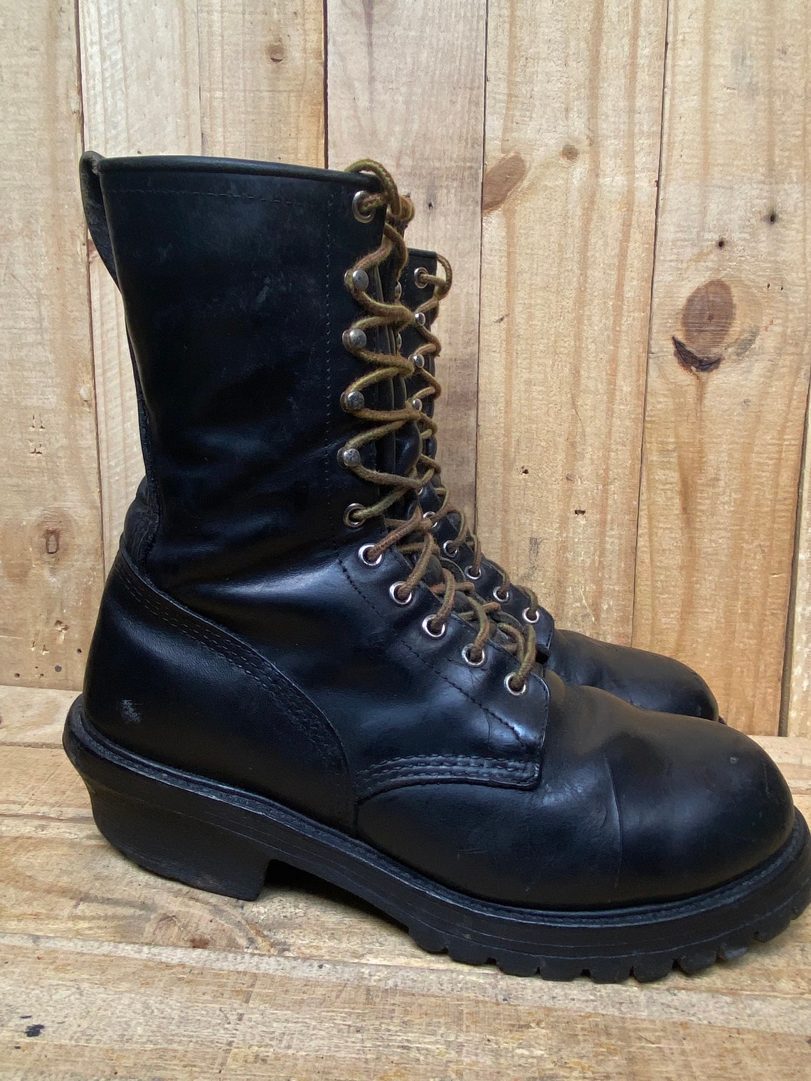 red wing 218 logger boots for sale