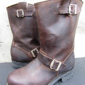 Vintage Y2K jaren 90 Skechers heren Chunky Cascade enkellaarzen Engineer Buckle, maat UK10 | VS 11