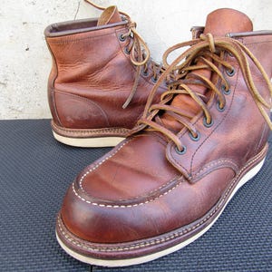【格安】RED WING 1907 アイリッシュセッター 9D（USA） Red Wing Classic Moc Toe 1907 Men's US 9D - Etsy