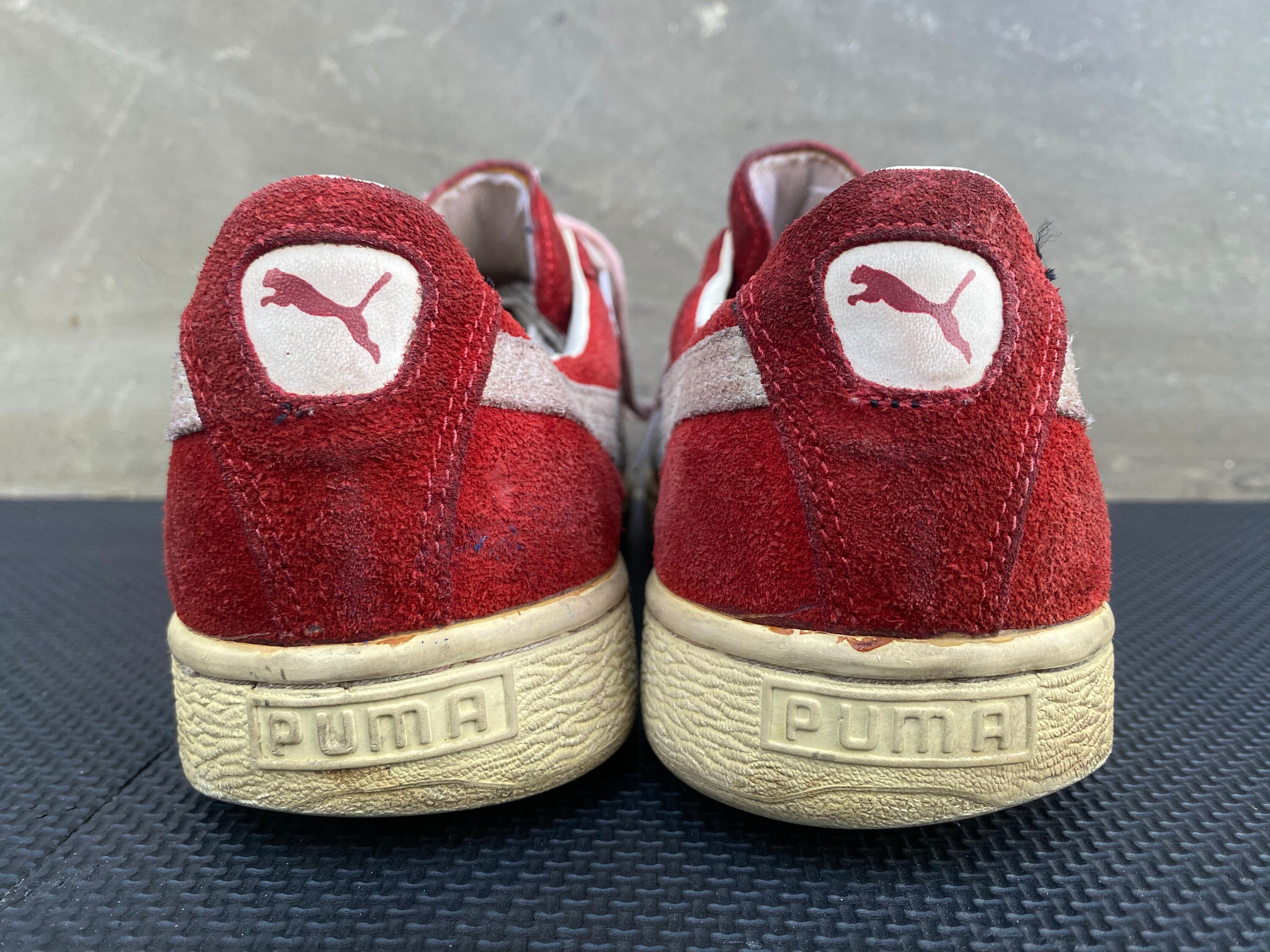 PUMA - ☆90s!希少レア!プーマ バスケット 赤/グレー デッド