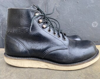 Red Wing Heritage 8165 klassische schwarze Stiefel mit runder Spitze, Größe USA 6,5 D USA