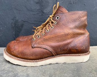 Red Wing 9111 6" Classic Round Boot Copper Rough & Tough | Sz:- 7 D