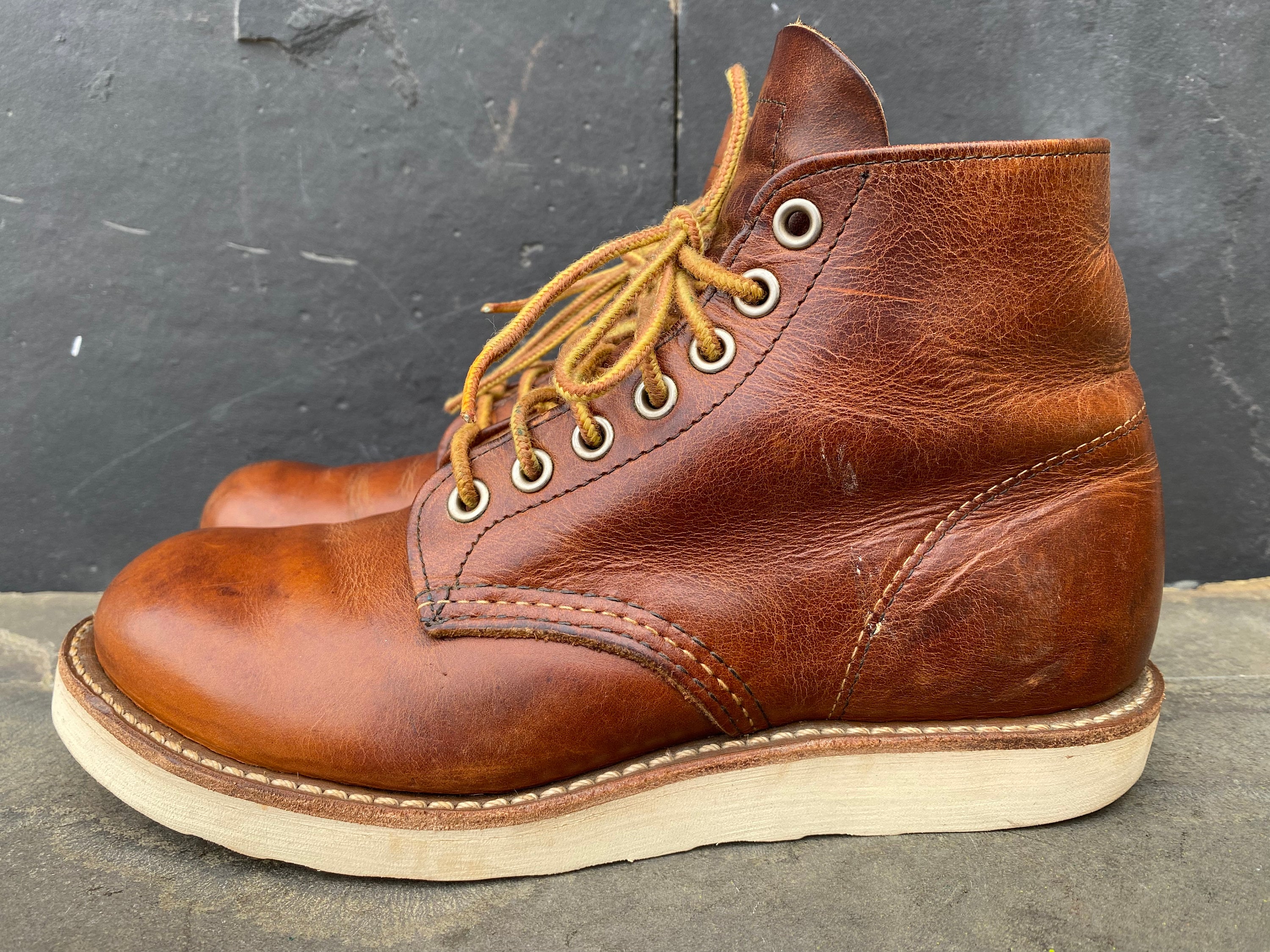 Red Wing 9111 Classic Round Boot Copper Rough & Tough US - Etsy Canada