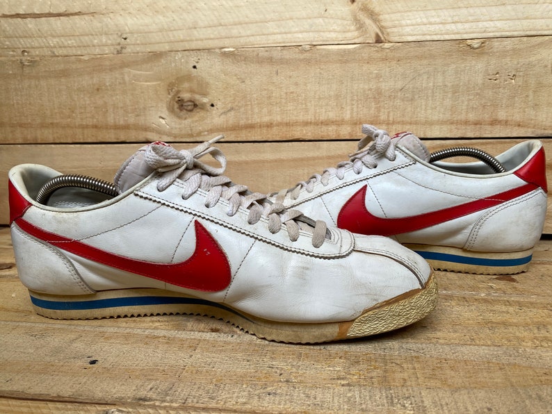 1982 Nike Cortez Vintage Running Shoes Forrest Gump Korea Sz 13.5 - Etsy
