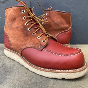 Red Wing Heritage 8819 Limited Edition Oro Russet Portage Rare Suede leather Sz 8 D Etsy