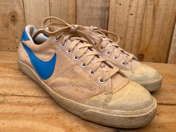 Rare Vintage Nike All Court Tennis Shoes Mens 1978 Size 11 Etsy
