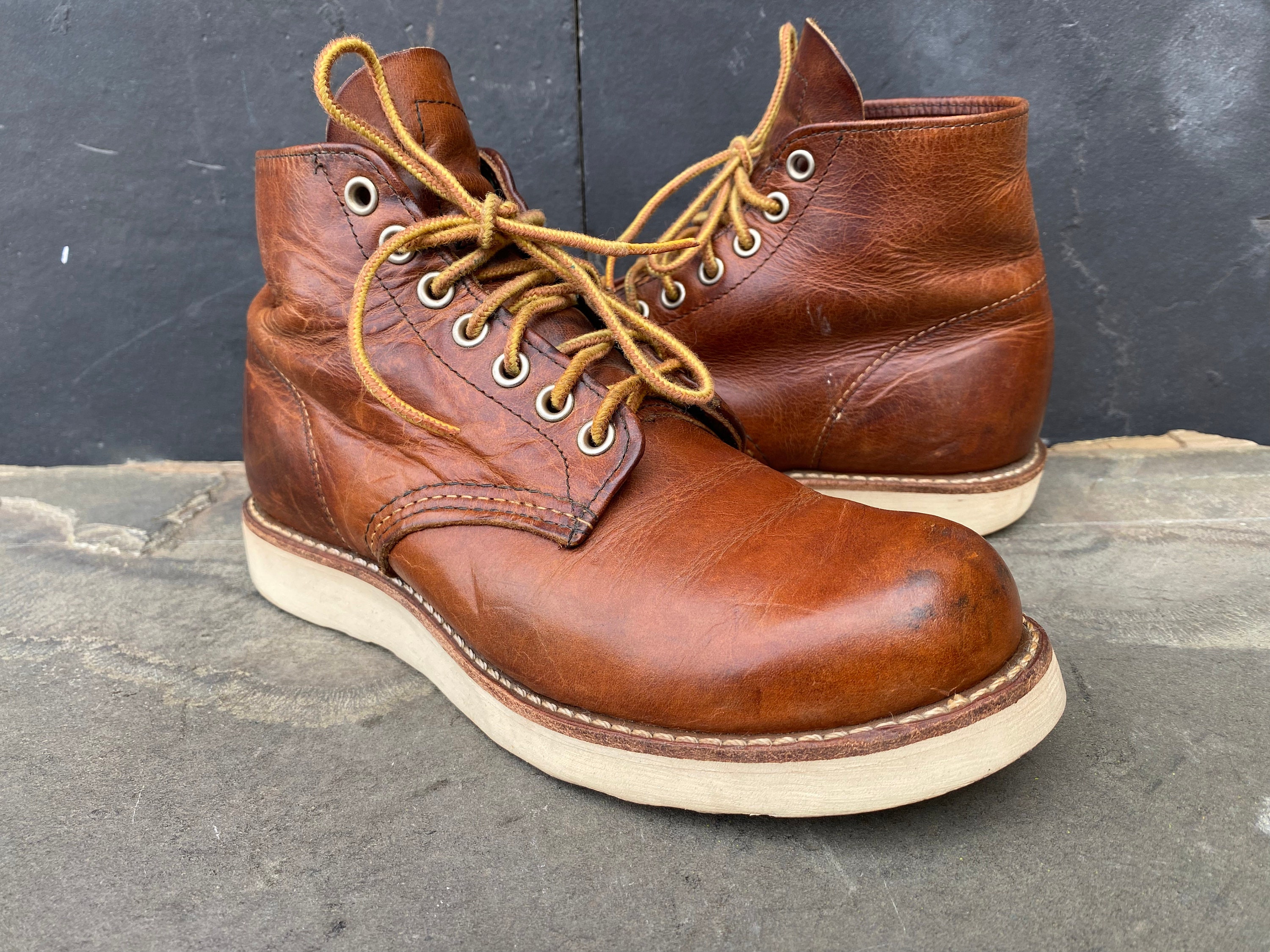 Red Wing 9111 Classic Round Boot Copper Rough & Tough US - Etsy Canada