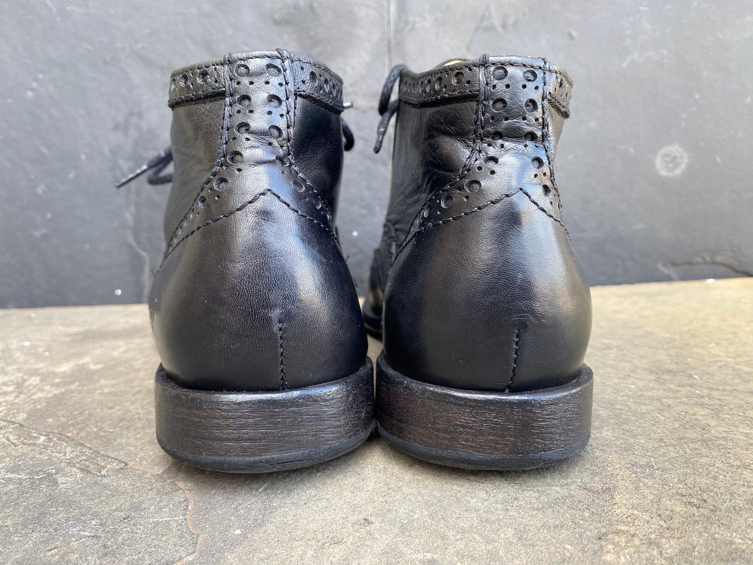 Frye wingtip boots best sale