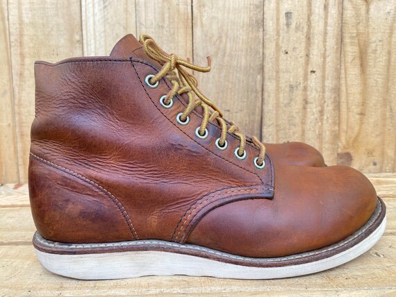 Red Wing Round Toe 9111 Boots Copper 