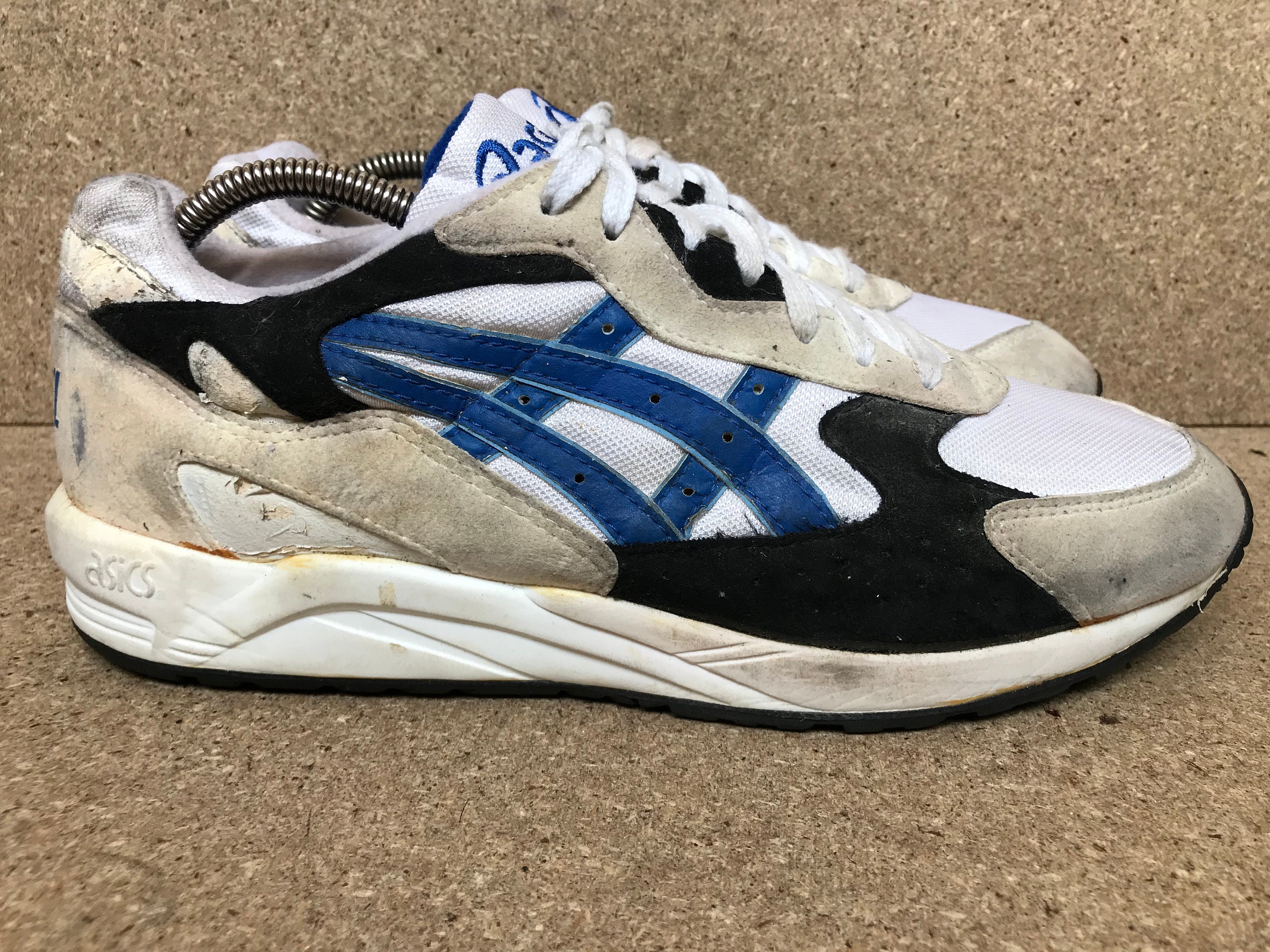 Rare Asics Gel Vintage 91s White Blue Made in Korea US / - Etsy New Zealand Rare Asics Gel Vintage 91s White Blue Made in Korea US / - Etsy New Zealand