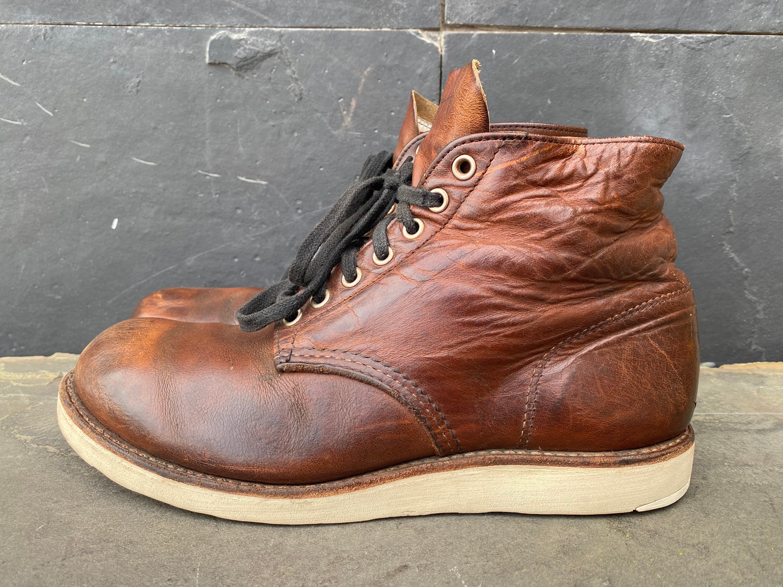 Red Wing 9111 6 Classic Round Boot Copper Rough & Tough - Etsy Canada