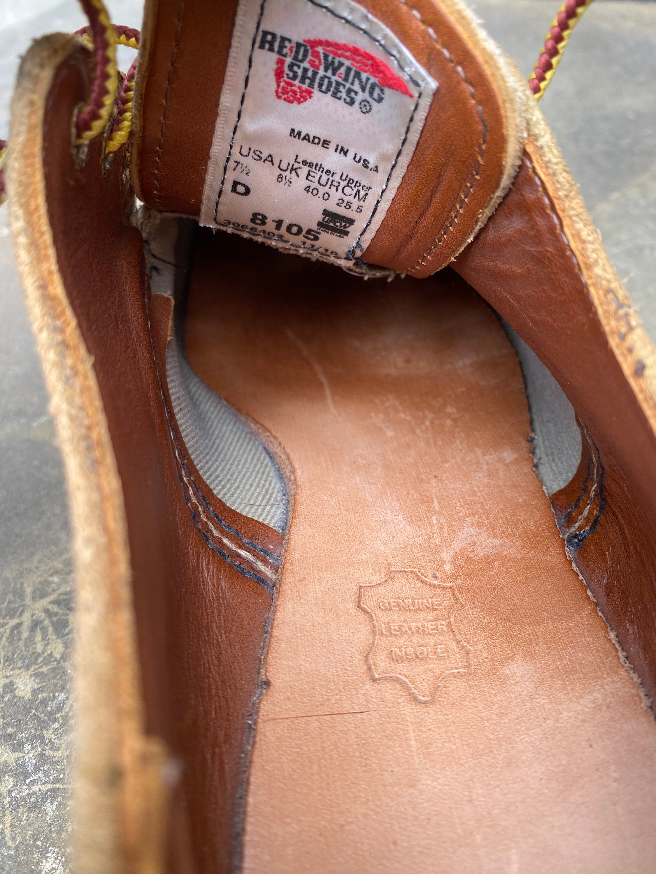 Red Wing 8105 7.5 D Moc Toe Maize Abilene Moc Toe USA - Etsy Red Wing 8105 7.5 D Moc Toe Maize Abilene Moc Toe USA - Etsy