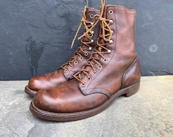 Red Wing Heritage Vintage Iron Ranger Boot 10 B USA Made RARE