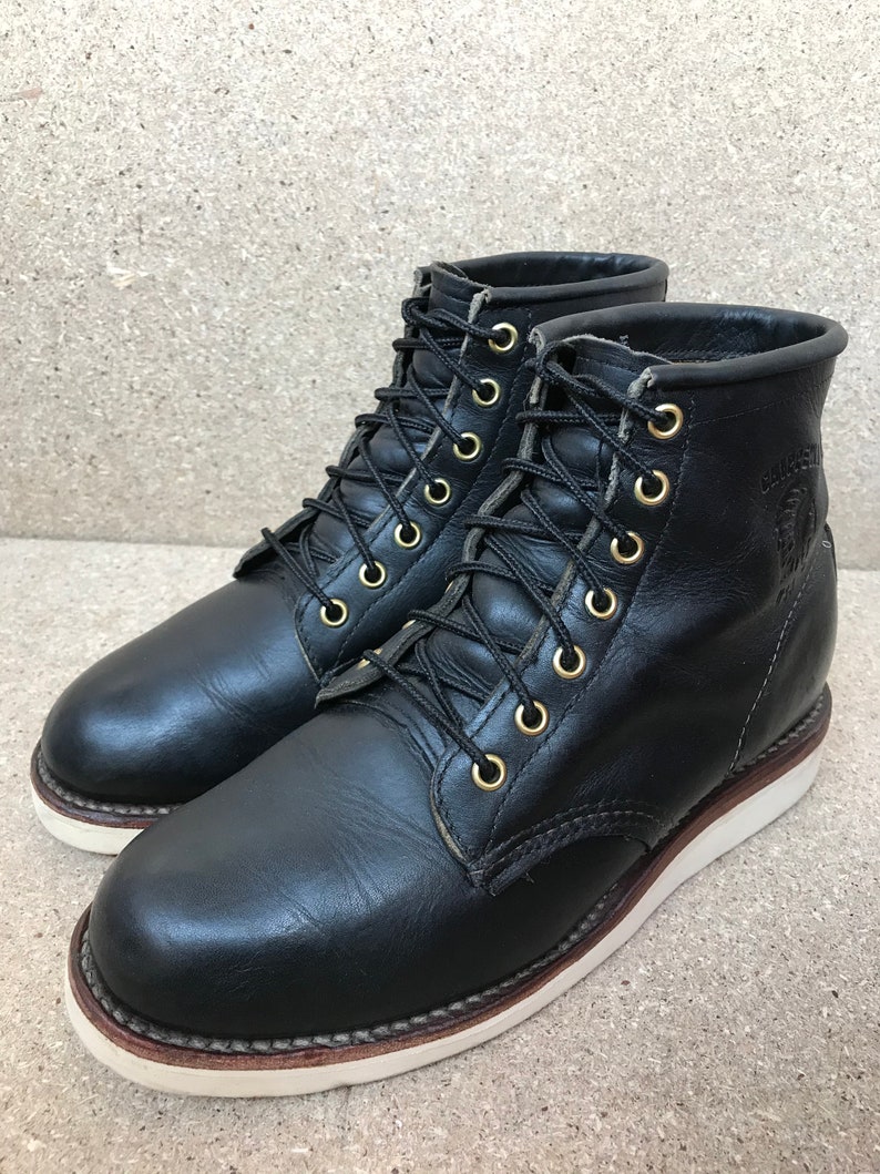 chippewa moc toe work boots