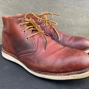 US10.5_28.5cm REDWING POSTMAN CHUKKA9196 程よかっ