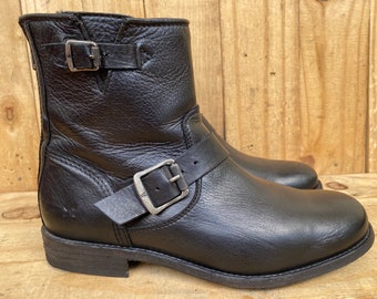 frye veronica buckle boots