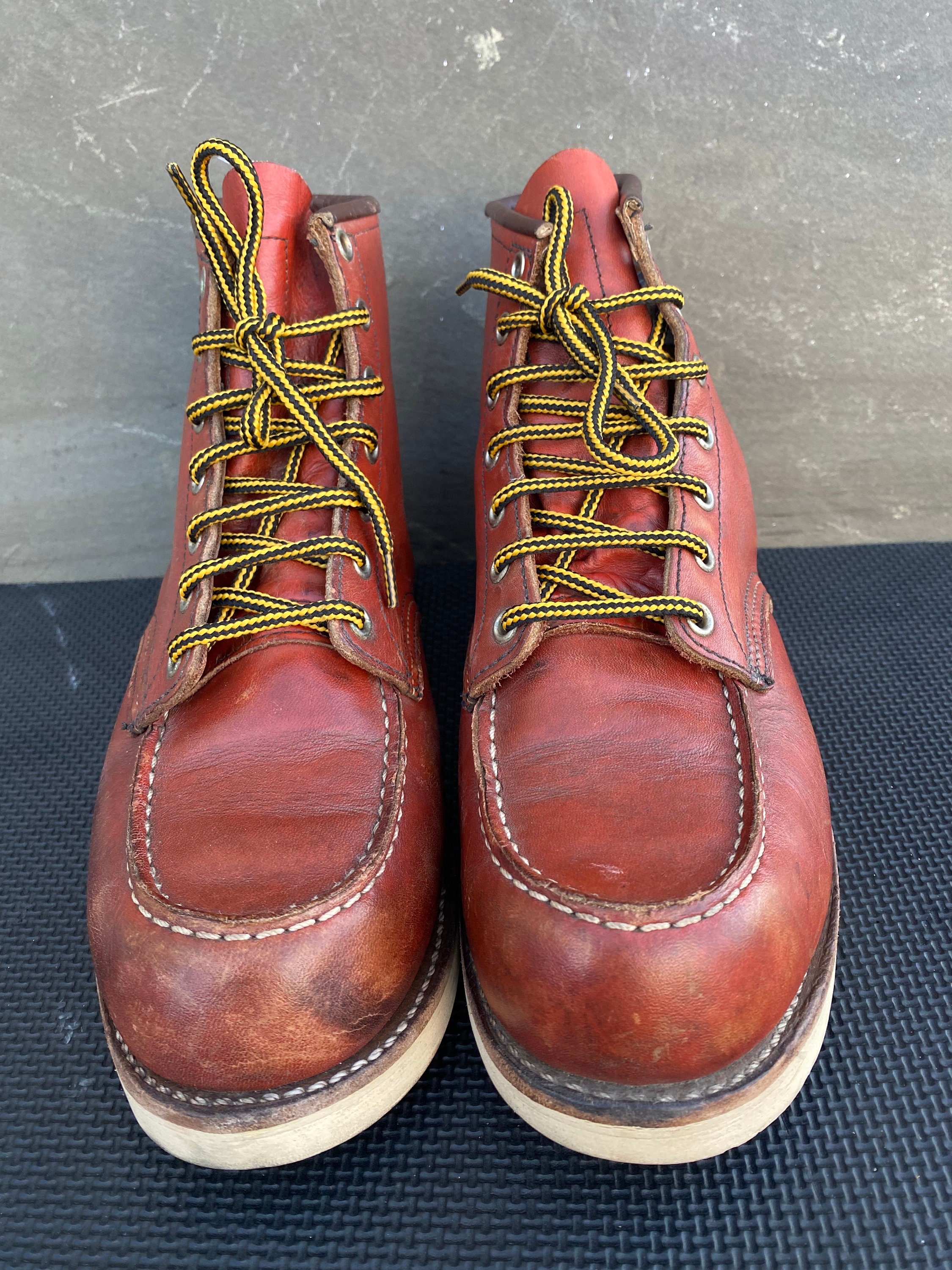 Red wing moc toe oro russet outlet