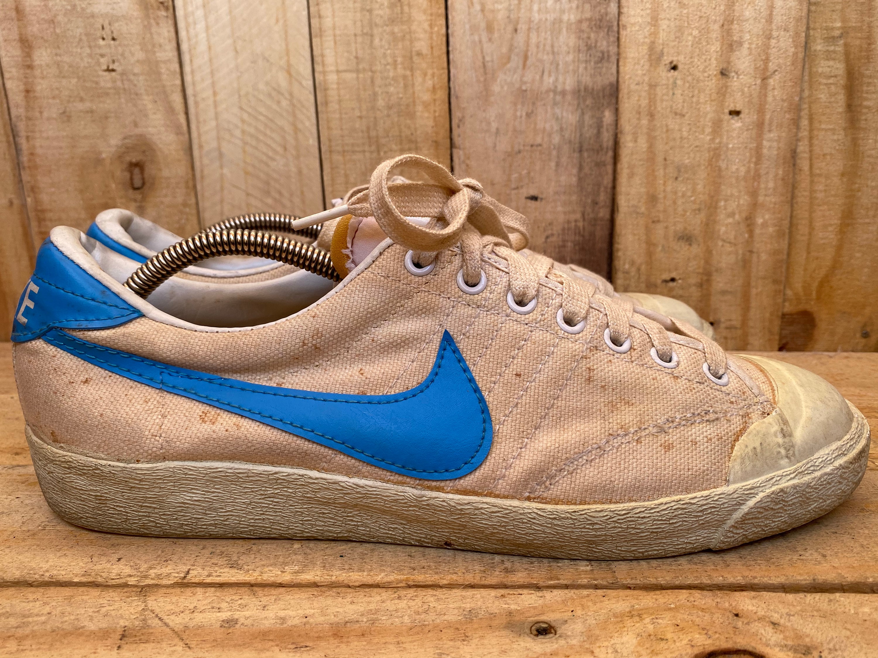 hemel dichtbij rechtbank Rare Vintage Nike All Court Tennis Shoes Mens 1978 Size 11 - Etsy