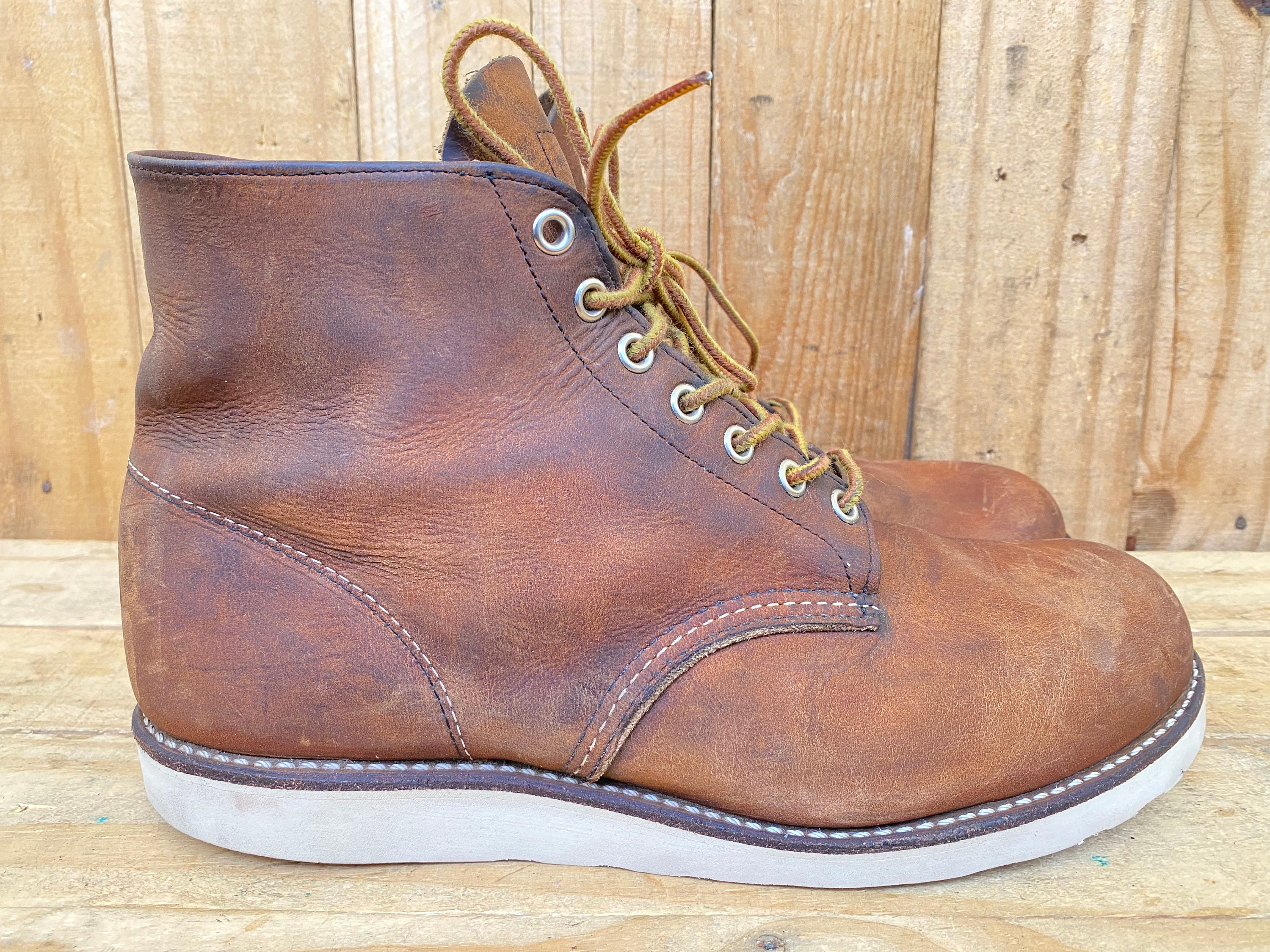 Red wing 9111 round toe discount