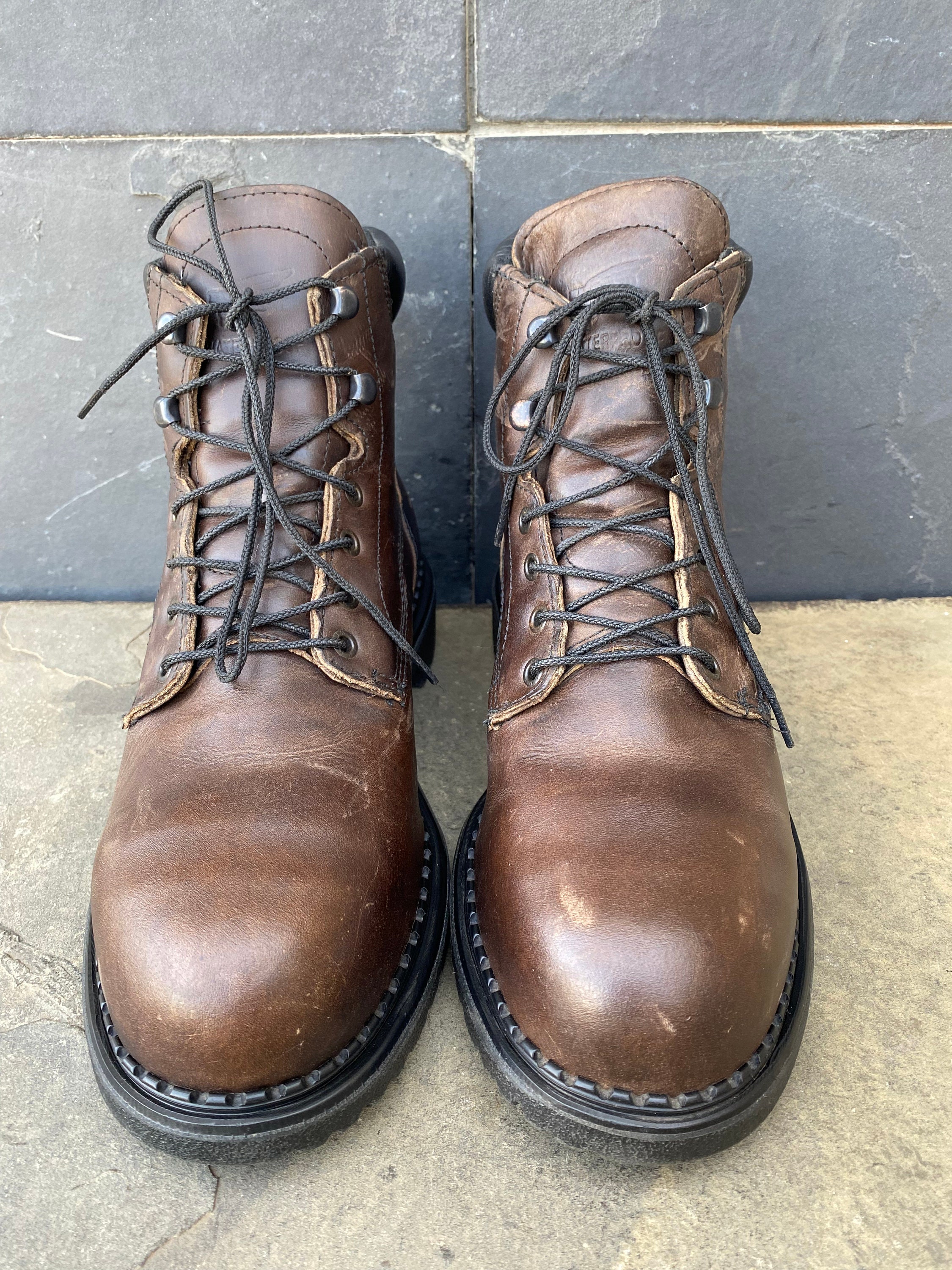 Red Wing 4433 Mens Leather 6 WP Insulated Steel Toe Work Boots Size 10.5 E2