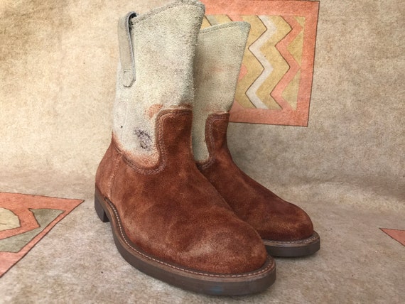 red wing pecos suede