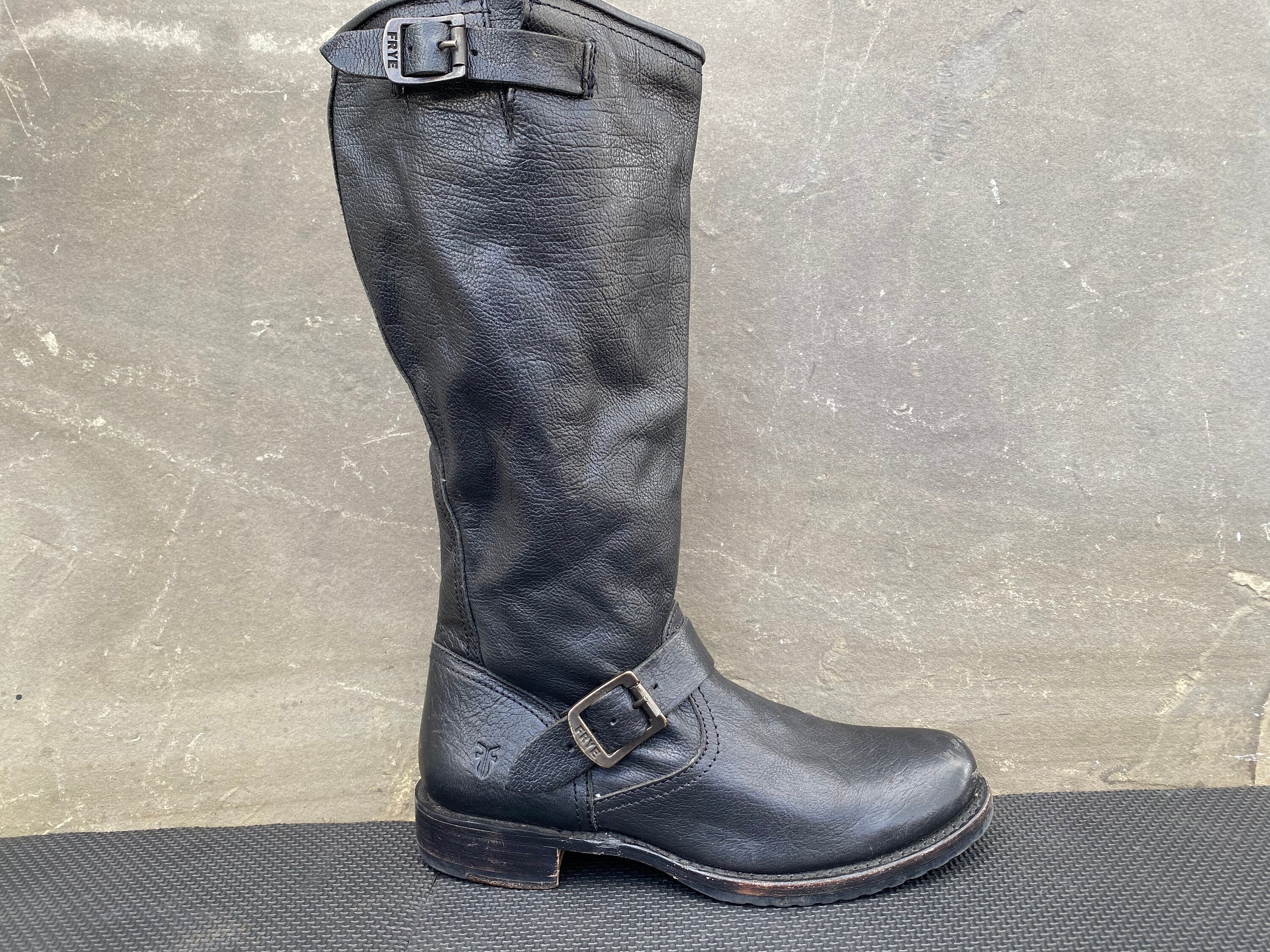 Frye engineer boots tall hot sale