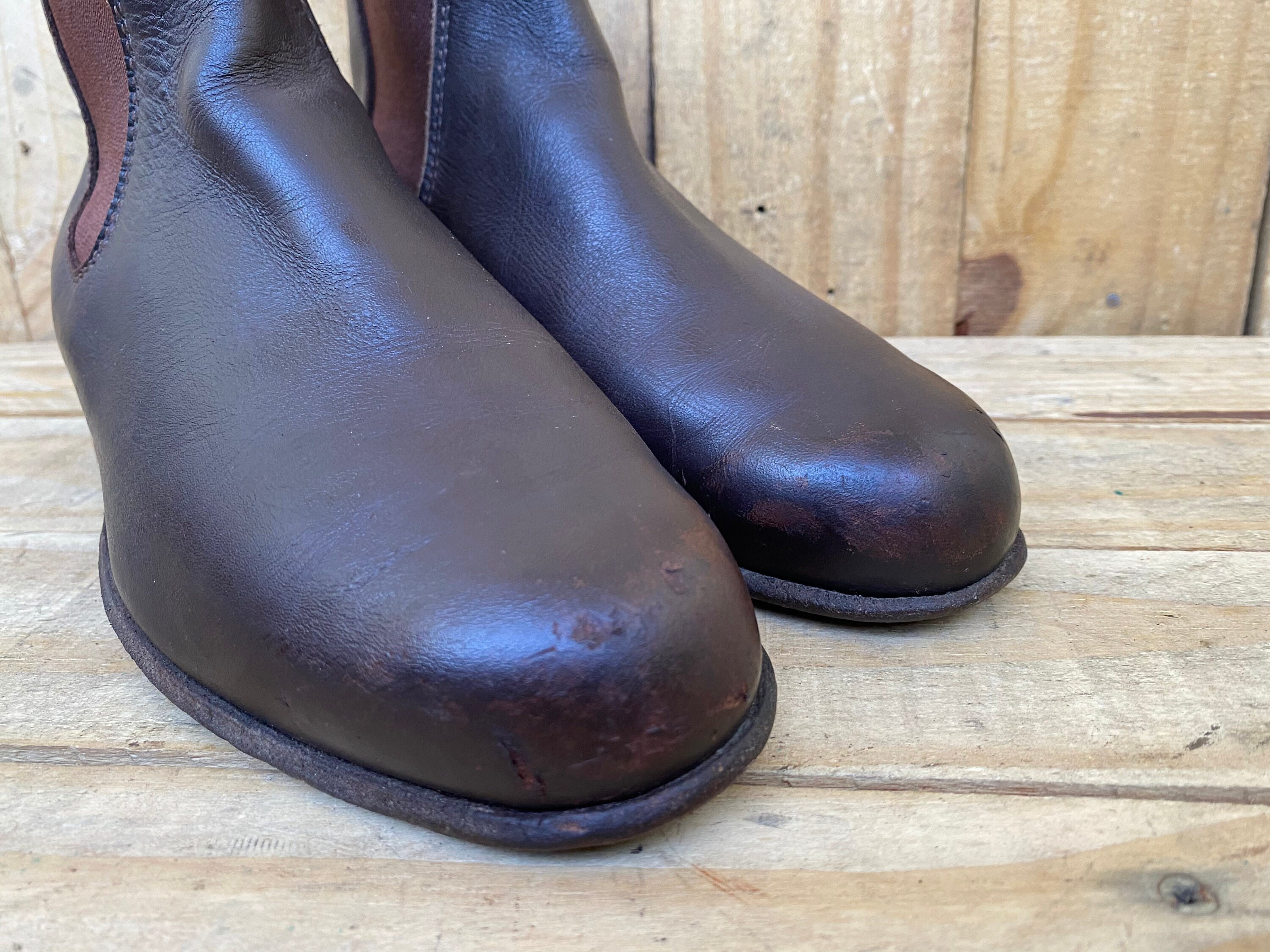 Vintage R.m Williams Chelsea Yearling Boots Womens Made in 