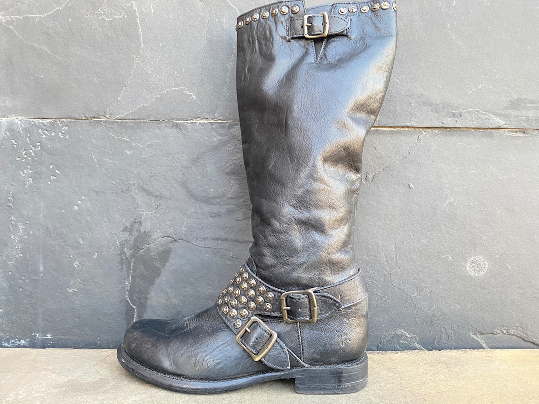 Frye jenna engineer best sale boot
