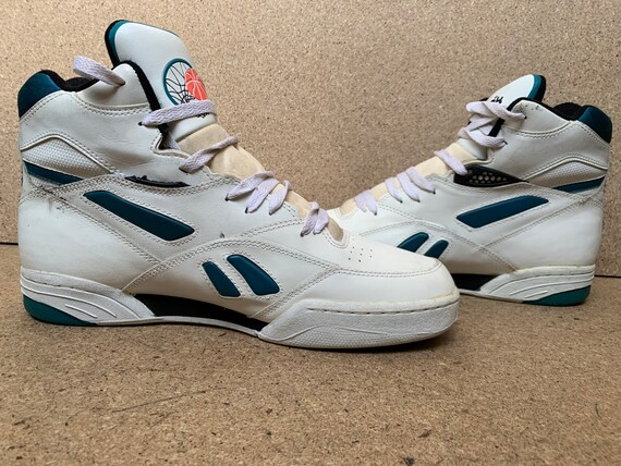 Rare Vintage Reebok Basketball White 
