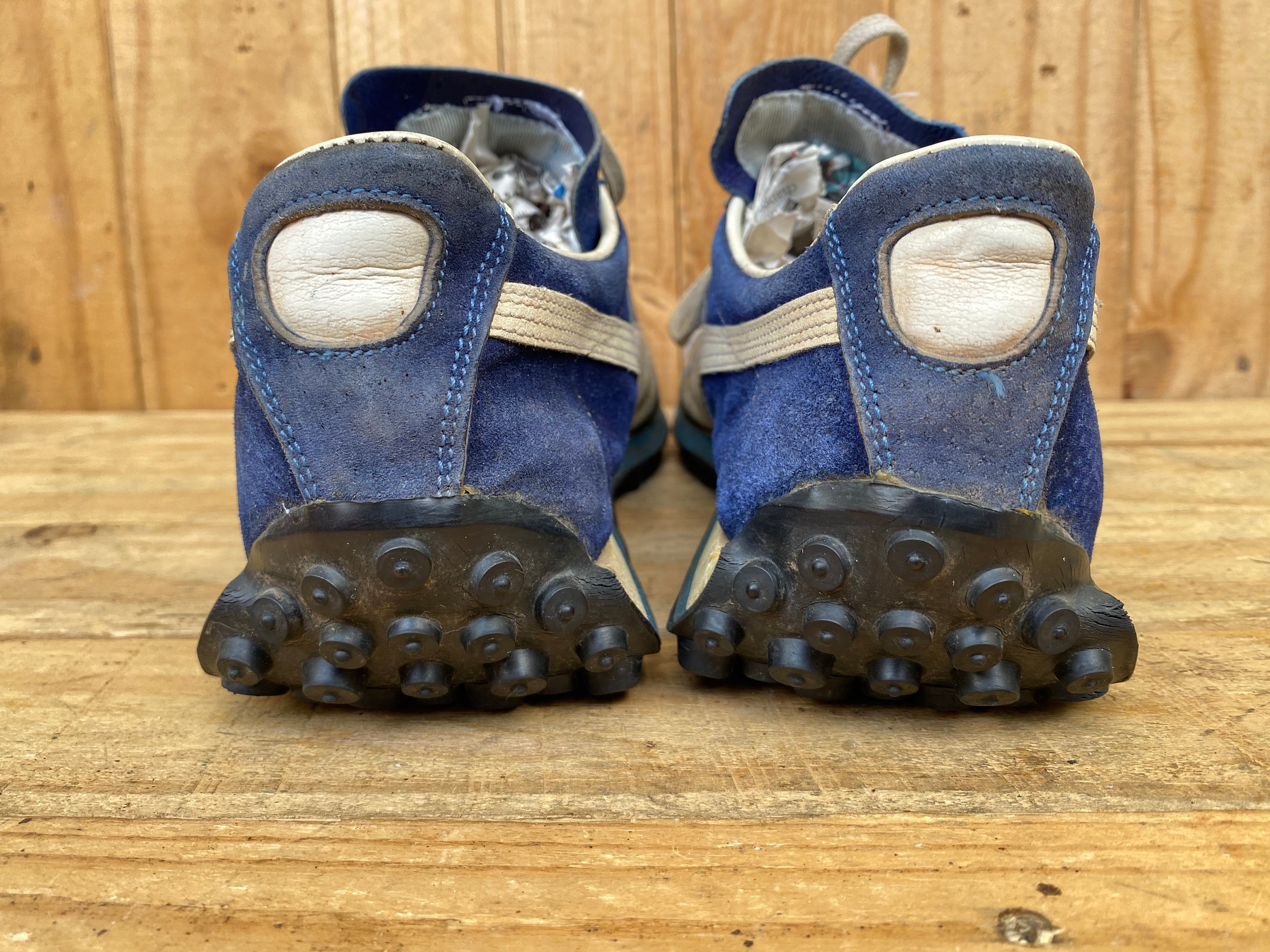 PUMA Running UK8 | US 8.5 Made in West Germany Rare OG Blue