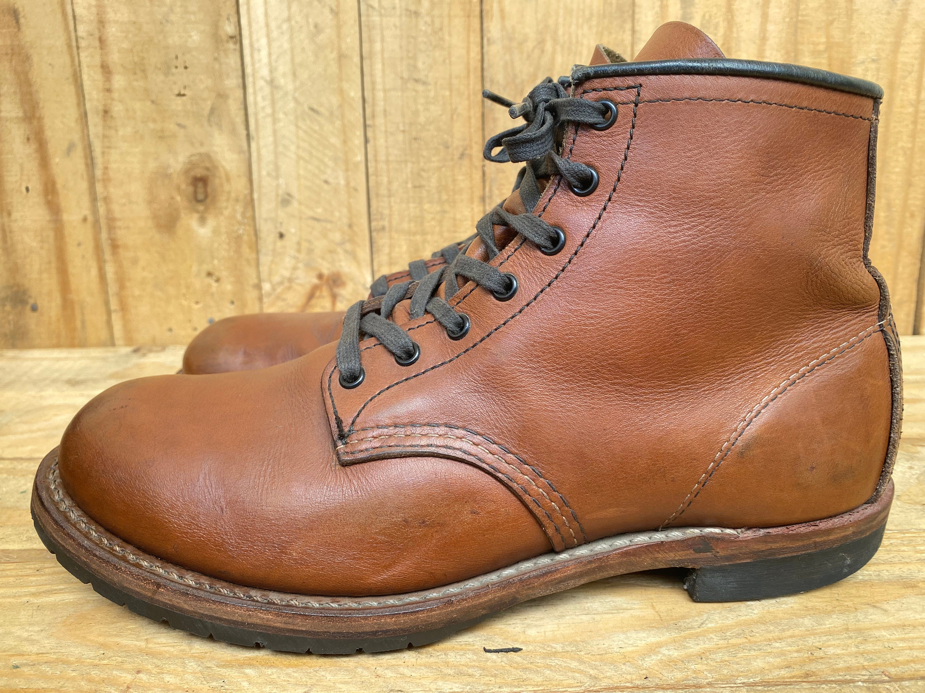 Red Wing Beckman 9016 Round Toe in Cigar Featherstone Made in 公式正規品 RED WING 9016 ブーツ