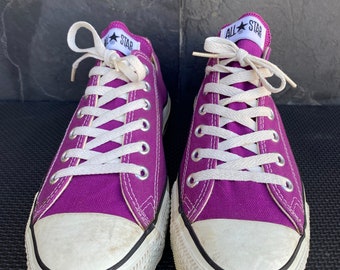 80s CONVERSE Purple All Star Hi USA製US10 NEW Converse Chuck Taylor All Star Hi Electric Purple Mens