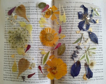 Real Pressed Floral Bookmark, Dried Flower Bookmark, Sellers Choice Surprise Pick