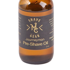 Eliminate Razor Bumps and Rash with Journeyman Pre-Shave Oil with Tea Tree Essential Oil