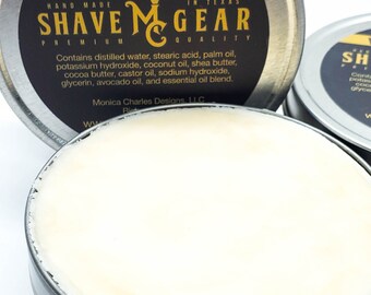 Wet Shave Soap in Bay Rum Scent - Enjoy Your We Shaving Ritual With a Long Lasting All Natural Shaving Soap