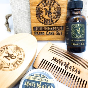 Journeyman Scent - All In One Beard Care Kit for Itch-free Softer Beards