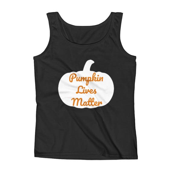 Pumpkin Lives Matter Halloween Ladies' Tank