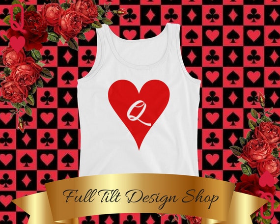 The Queen Of Hearts Alice in Wonderland Ladies' Tank top